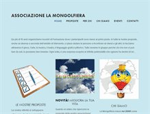 Tablet Screenshot of la-mongolfiera.it
